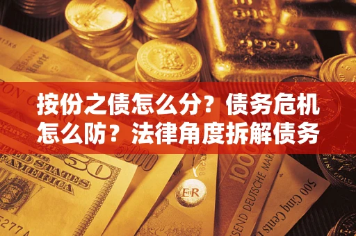 北京按份之债怎么分？债务危机怎么防？法律角度拆解债务分配与风险自保指南