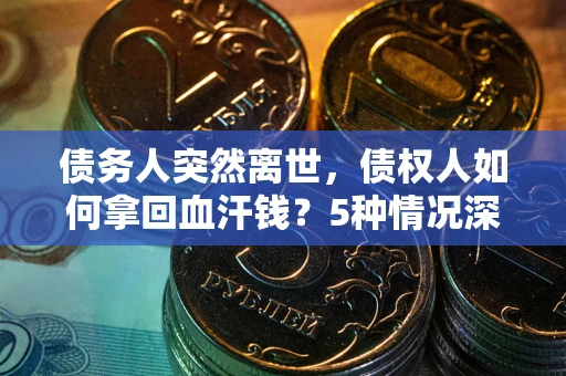 北京债务人突然离世，债权人如何拿回血汗钱？5种情况深度解析