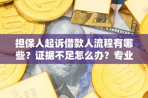 北京担保人起诉借款人流程有哪些？证据不足怎么办？专业律师解答